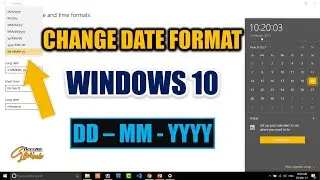 How to change date format in windows 10 change date format in windows 10 date style windows 10