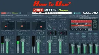 How to use Voice Meter Banana | Free Audio monitoring Software |