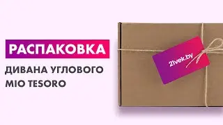 Распаковка — Диван угловой Mio Tesoro Hemmet 4УСПБ