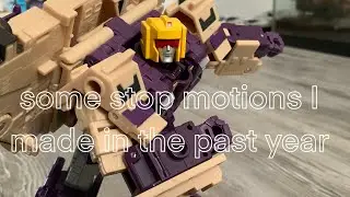 Transformers stop motion compilation