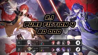 2.1 Pure Fiction 4 | Himeko/Herta & DoTcheron 80K | Honkai: Star Rail