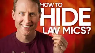 Hiding a Lavalier Mic Under a T-Shirt | Super Easy!