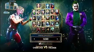 Mortal Kombat 11 - Harley Quinn Vs The Joker (Hard Difficulty) Gameplay