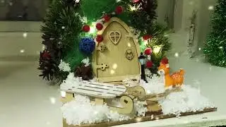Новогодняя поделка "Сказочная ëлочка"