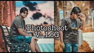Outdoor PhotoShoot vlog || Manav Editz || Subhash park Ambala Cantt