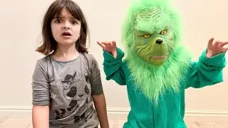 Babysitting THE GRINCH! This is a NIGHTMARE!