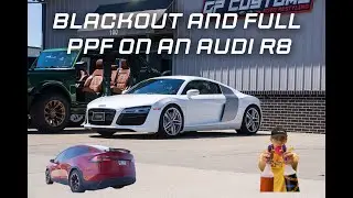 Full Paint Protection Film on Audi R8!