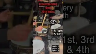 20th Note Ride variations