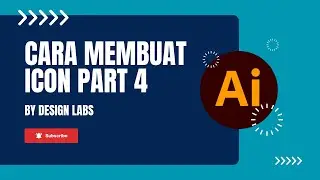 Cara Membuat Icon di Adobe Illustrator Part 4 | Tutorial Membuat Outline Color Icon