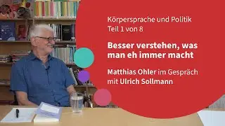 Besser verstehen, was man eh immer macht – Körpersprache und Politik