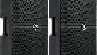 Mackie SRM212 V-Class Bluetooth and App setup as 2 FOH Tops