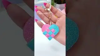 DIY llavero corazón ❤️ Manualidades para regalar 