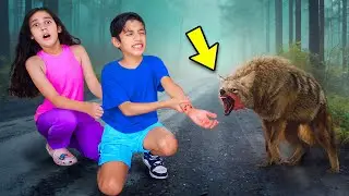 A ViCiOUS Coyote BIT Our SON George!?*Emergency*prank| Jancy Family