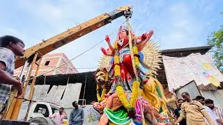 Durga mata Aagman 2022 | Durga murti aagman 2022 | Navratri 2022 | Durga idol transporting 2022