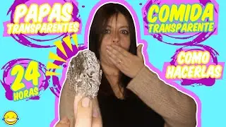 24 Horas haciendo PAPAS Fritas Transparentes | Papas de Cristal | Bego y Jordi Momentos Divertidos