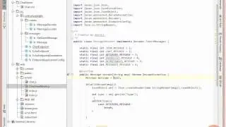 19 Intro to the Java API for WebSockets Decoding Messages
