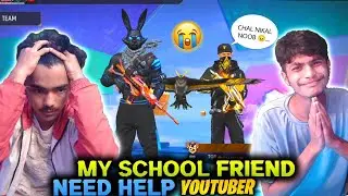 my school friend need help😭 pro player call him noob😱