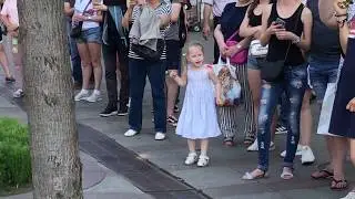 Уличные музыканты у Гостиного двора - Санкт-Петербург, лето 2019