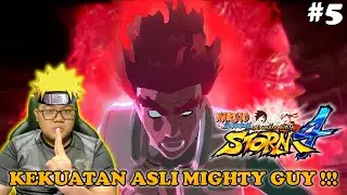 KEKUATAN MIGHT GUY MELAWAN MADARA MODE RIKUDOU !! - Naruto Shippuden: Ultimate Ninja Storm 4 #5