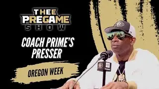 Coach Prime Weekly Presser - Oregon Week - Raw File (joined in progress)
