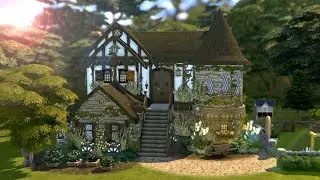 Fantastical Medieval Cottage | Sims 4 Speed Build [No CC]