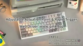 Attack Shark K85 Keyboard Software (Rapid Trigger, Dynamic Keystrokes)