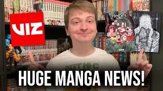 Top 5 INSANE Viz Manga Announcements!