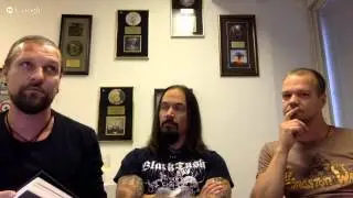 AMORPHIS - Live Fan Q&A w/ Esa Holopainen, Tomi Joutsen, & Tomi Koivusaari