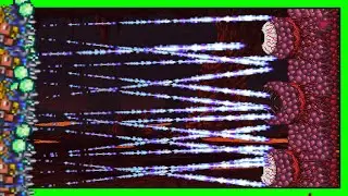 Can 200 Travelling Merchants DESTROY The Wall Of Flesh In Terraria?