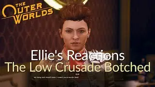 The Outer Worlds - Ellie's reactions - Death of her parents