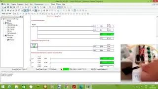 Modbus ASCII via RS 485 , Delta PLC to PLC (DVP 12 SE Master , DVP 14 SS Slave) using WPLSoft .