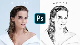 How To Convert Your Image Into A Pencil Sketch In Photoshop | Photoshop Tutorial