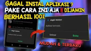 BERHASIL 100%‼️CARA MENGATASI APLIKASI TIDAK TERINSTAL-TERBARU 2023