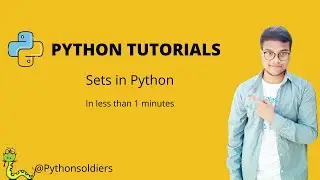 Sets in Python Tutorial 