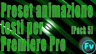 Titoli Animati gratis  per Premiere Pro (Pack05)