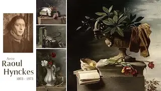 Artist Raoul Hynckes (1893 - 1973) | Dutch Painter | Still Life Paintings | WAA