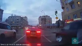 Въезд на зеленый после смены сигналов