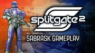 SPLITGATE 2 - SABRASK GAMEPLAY (Closed Alpha) #splitgate #splitgate2 #splitgategameplay #1047games