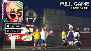 Ice Scream 5 : Friends Mike Gameplay Walkthrough Part 1 - Easy Mode - Full Game (Android,iOS)