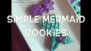 Simple Mermaid Cookies
