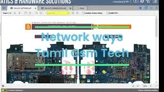SAM -A127F Schematic Diagram | charging ways | network ways | lcd light ways
