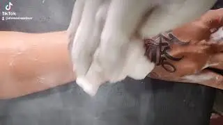 Mahadev trishul tattoo work