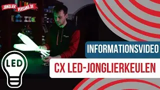 CX LED-Jonglierkeulen | Jonglierversand.de | Produktvideo