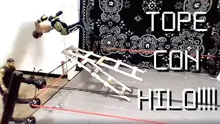 Ladder Tope Con Hilo! (WWE Stop Motion)