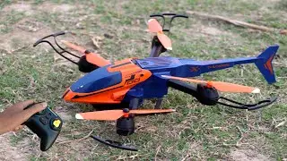 3.5 Channel New  Rc Helicopter Drone Unboxing And Fly Test