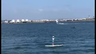 May 24, 2021 Shelter Island bay in San Diego California USA