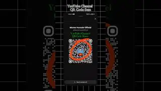 YouTube Channel Qr Code | YouTube New Update #shorts #youtube