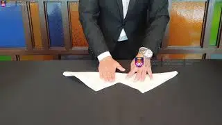 Napkin Folding - Bishop Hat