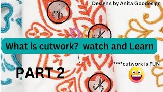 Master Cutwork Embroidery in No Time with This Step-by-Step LIVE Tutorial! 2