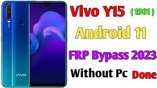Vivo Y15 Gmail Account Or FRP Bypass Without  PC | Vivo 1901 Android 11/12 Gmail Remove Easy Method